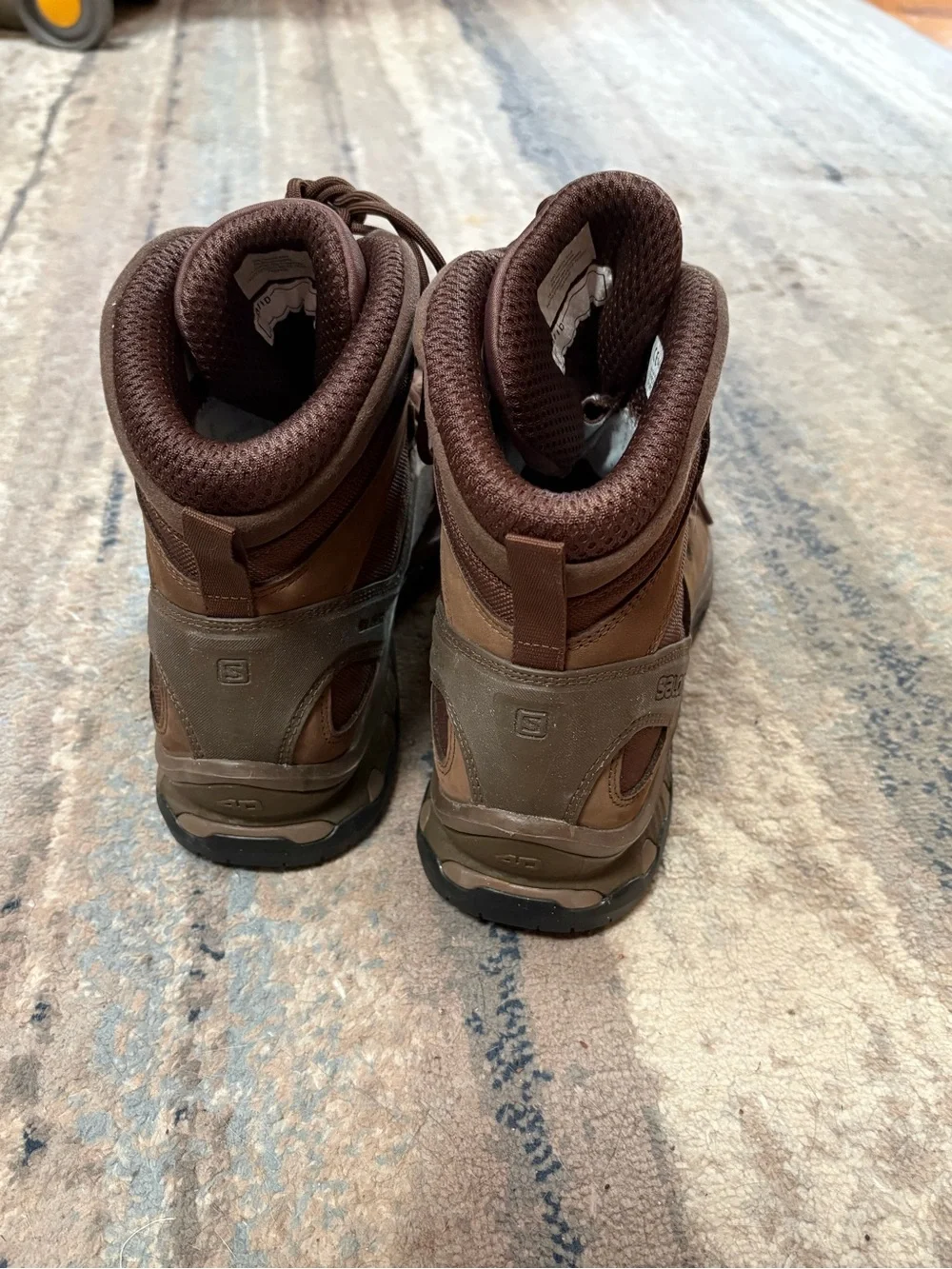 Men’s Salomon Quest 4D Forces 2 Earth Brown Tactical Hiking Boots Size 11 NEW!